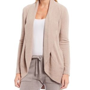 NWOT Barefoot Dreams Cozy Chic Lite Circle Cardigan size XS/S in Taupe